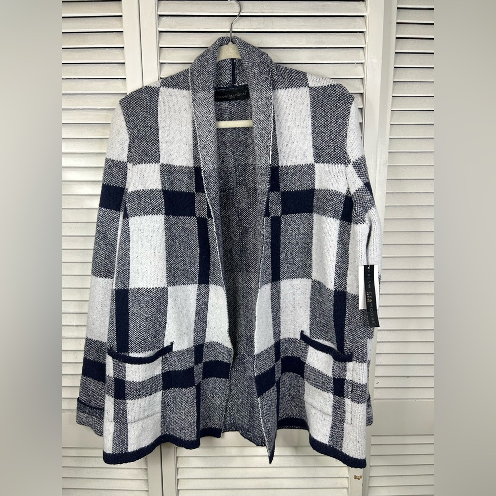 Preswick & Moore Open Front Cardigan Size PM